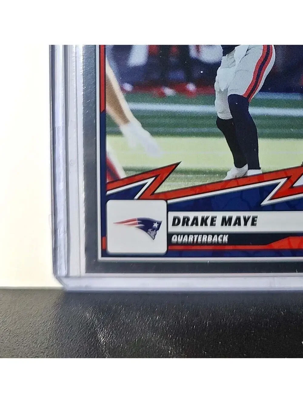 Drake Maye 2025 Panini NFL #35 Foil Sticker Card New England Patriots